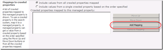 Add Mapping to Managed Metadata Property