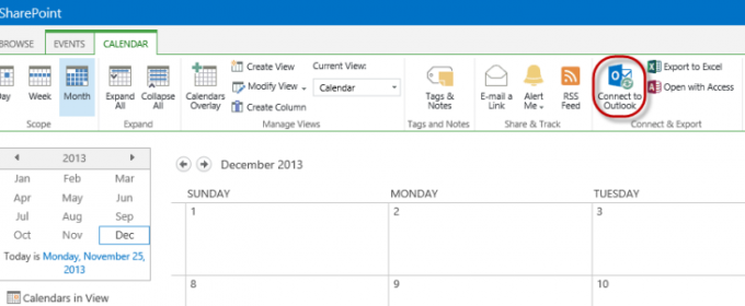 SharePoint Connect to Outlook: Work with List and Library Items in Outlook
